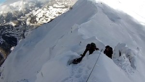 Matkalla kohti huippua Montaofonissa.