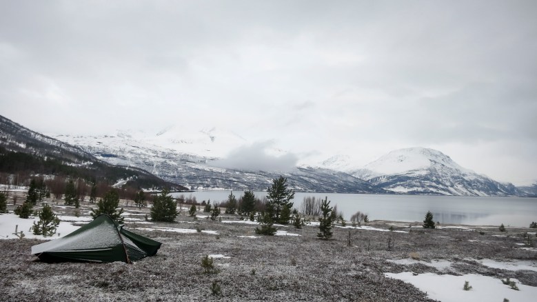 Leiripaikka Skibotnissa